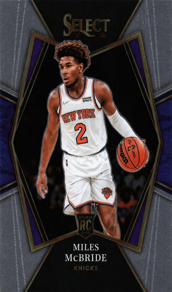 2021 Panini Select Miles McBride #157 card