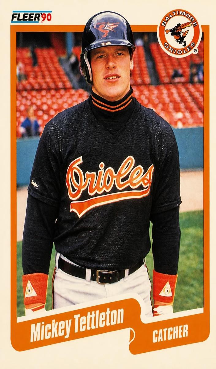 1990 Mickey Tettleton #190