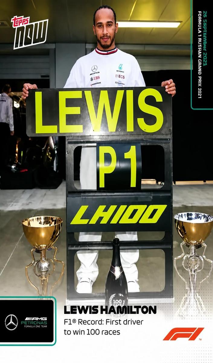 2021 Lewis Hamilton #55