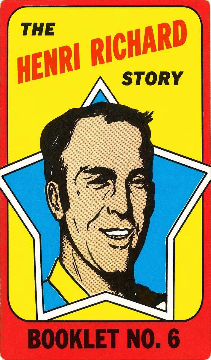 1971 Henri Richard [Red Ink] #6