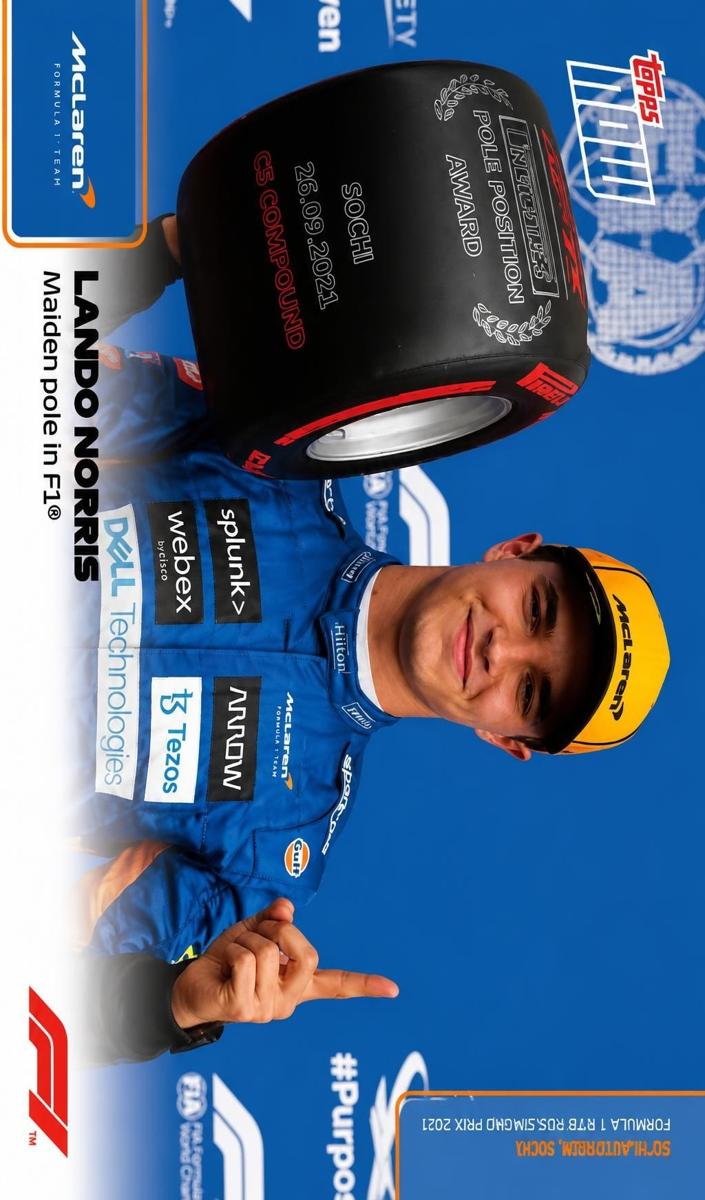 2021 Lando Norris #58