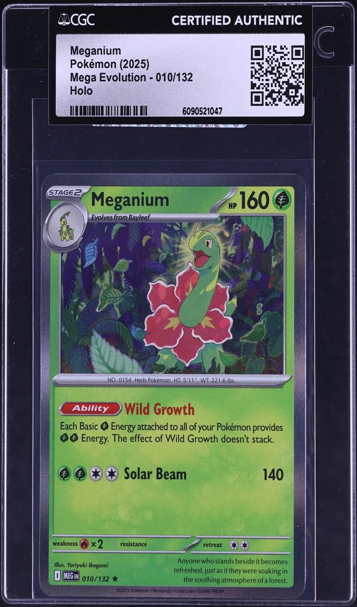 Meganium - 2025 Pokemon Mega Evolution