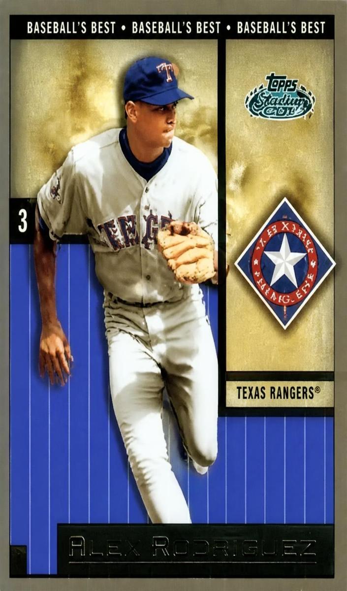 2002 Alex Rodriguez #4BB