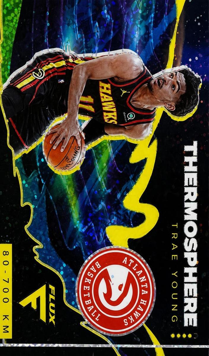2020 Panini Flux Trae Young #92 card