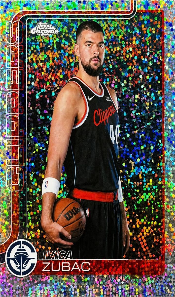 2025 Topps Chrome Update Ivica Zubac #37 card