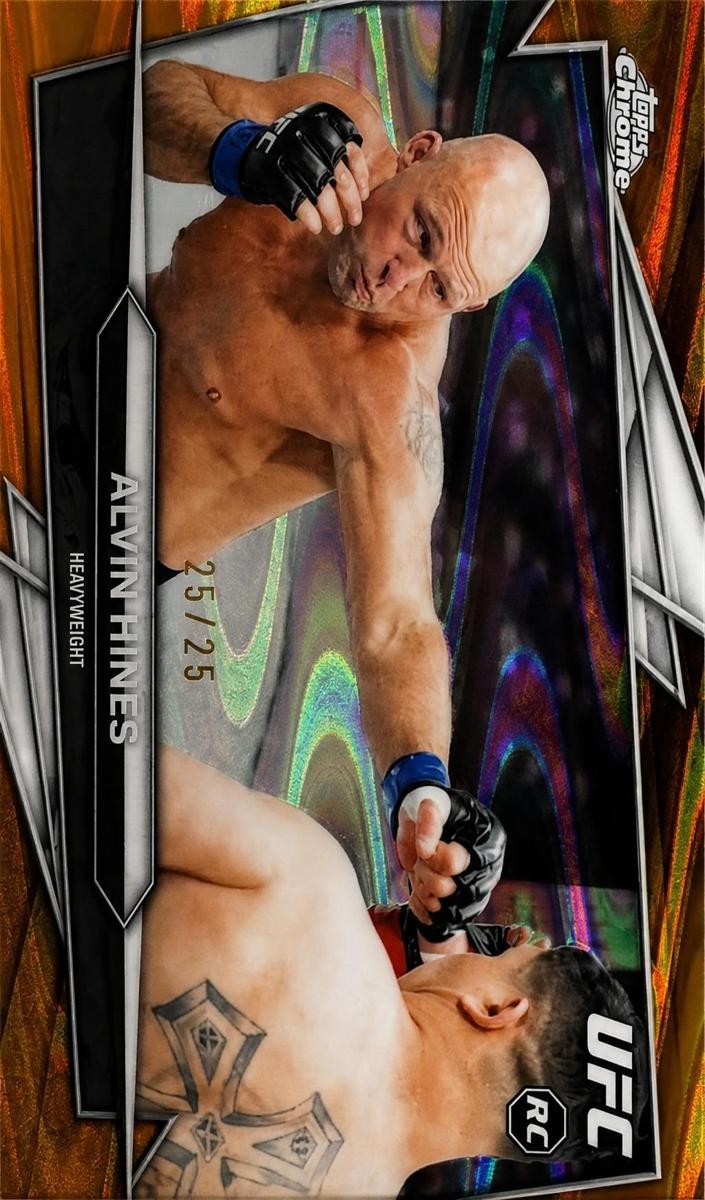 2026 Alvin Hines [Orange RayWave Refractor] #16