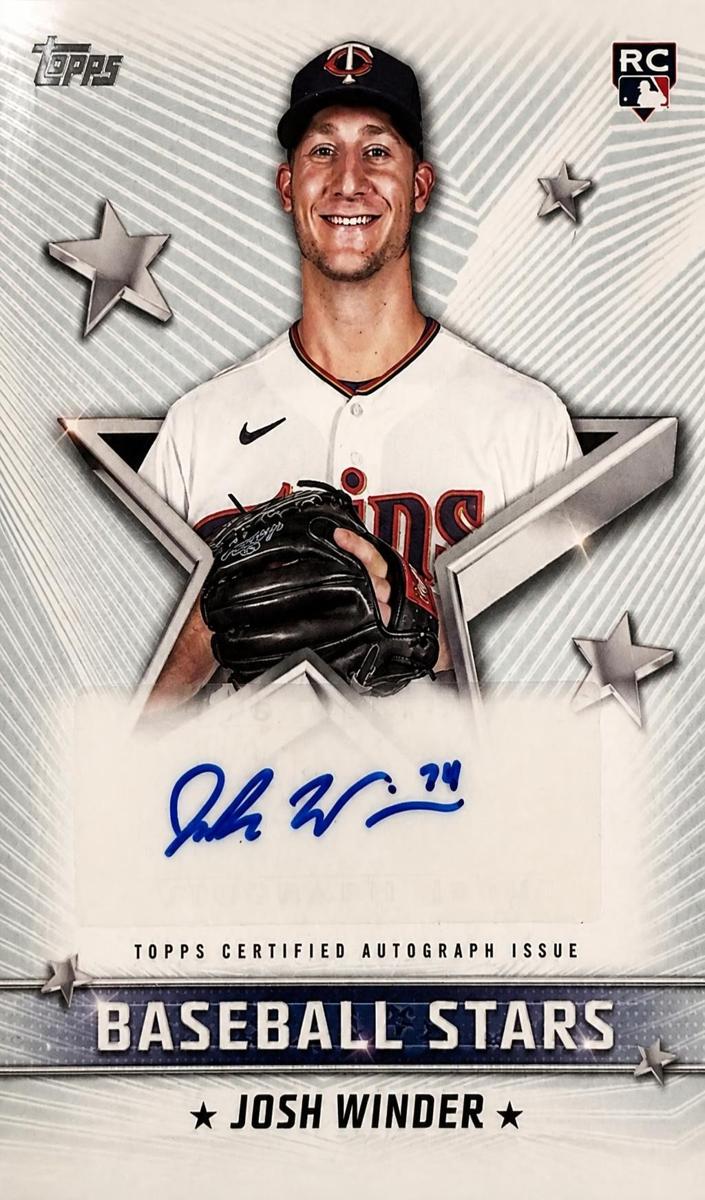 2022 Topps Update Josh Winder #BSA-JWI card