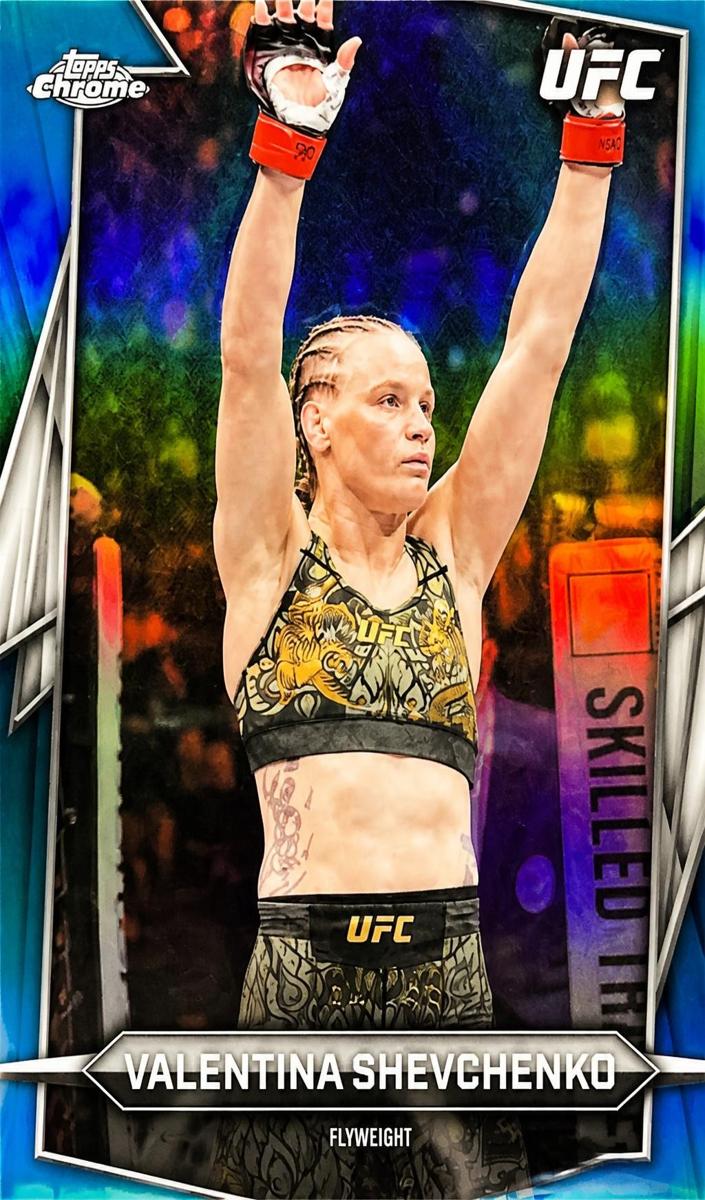 2026 Valentina Shevchenko [Teal Refractor] #3