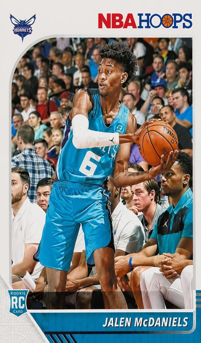 2019 Panini Hoops Jalen McDaniels #246 card