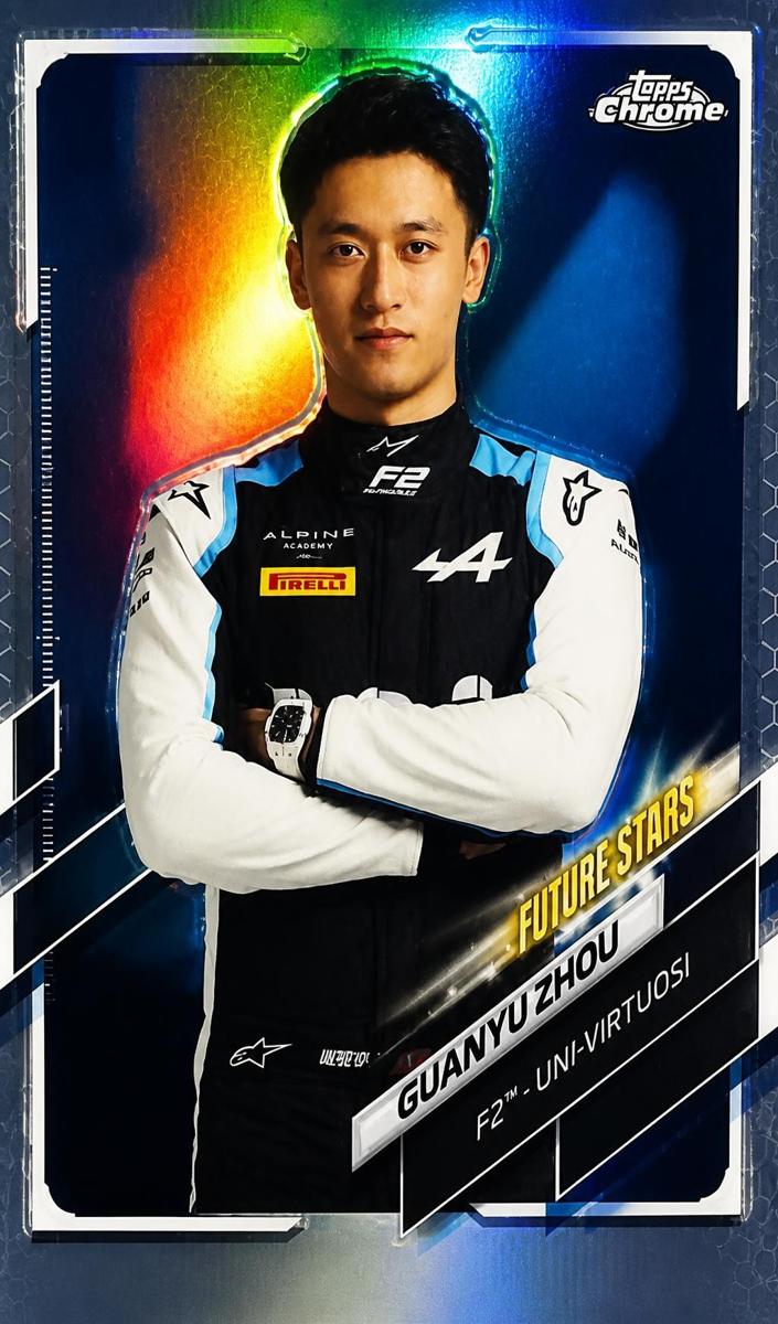 2021 Zhou Guanyu [Refractor] #61