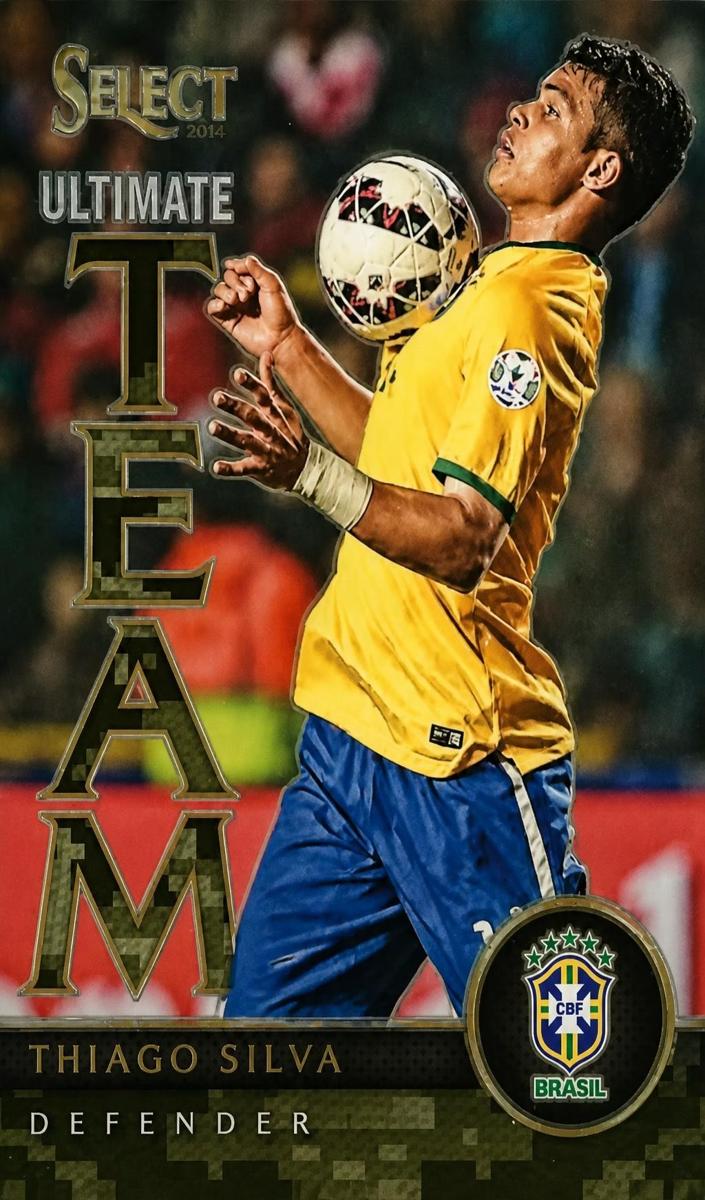 2015 Panini Select Thiago Silva [Camo] #7 card