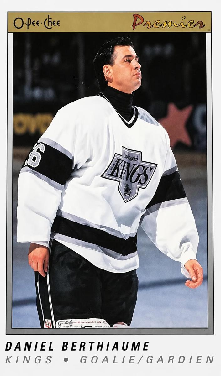 1990 O-Pee-Chee Premier Daniel Berthiaume #5 card
