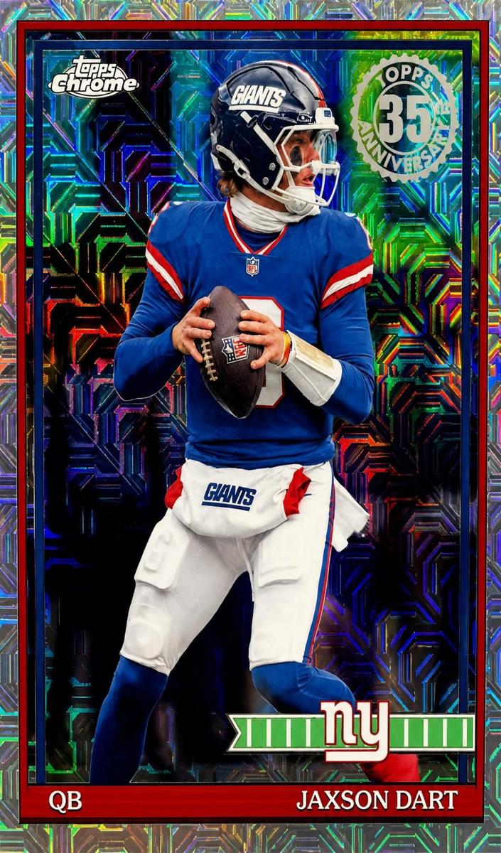 2026 Jaxson Dart [Purple Mojo Refractor] #91TC-33