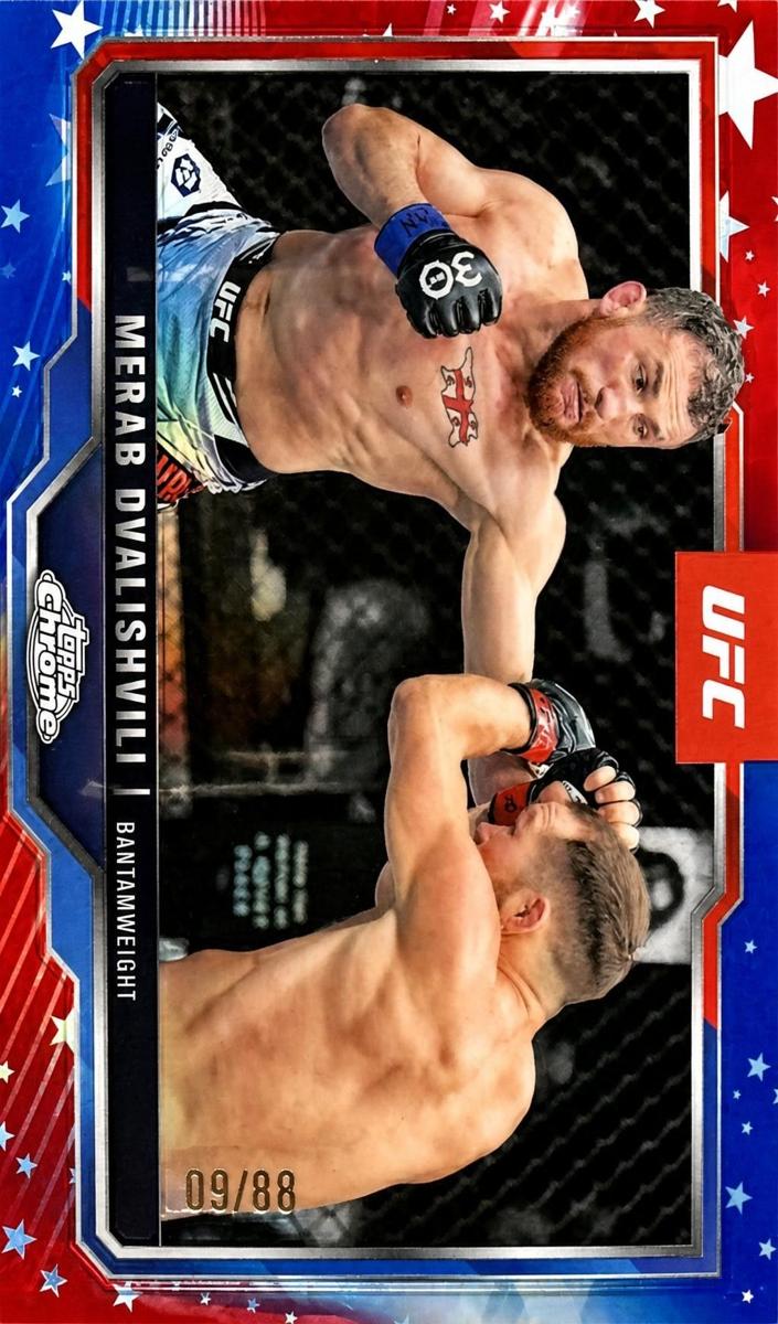 2025 Merab Dvalishvili [Red White Blue Refractor] #118