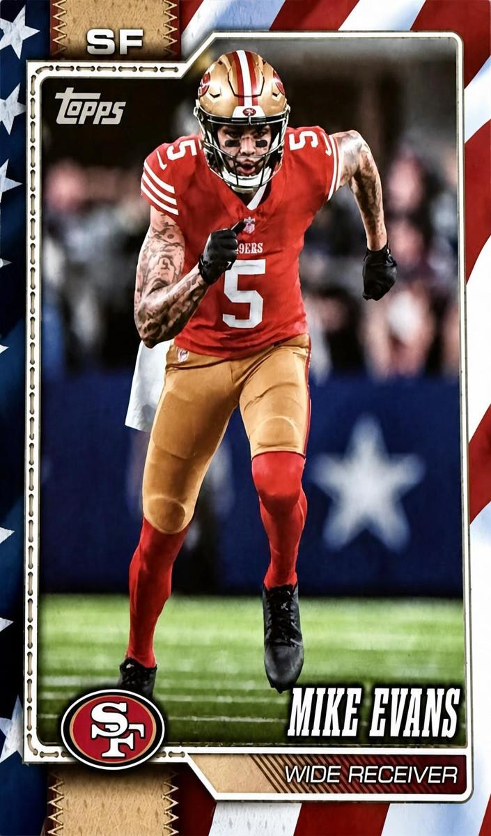 2026 Mike Evans [Independence Day] #156