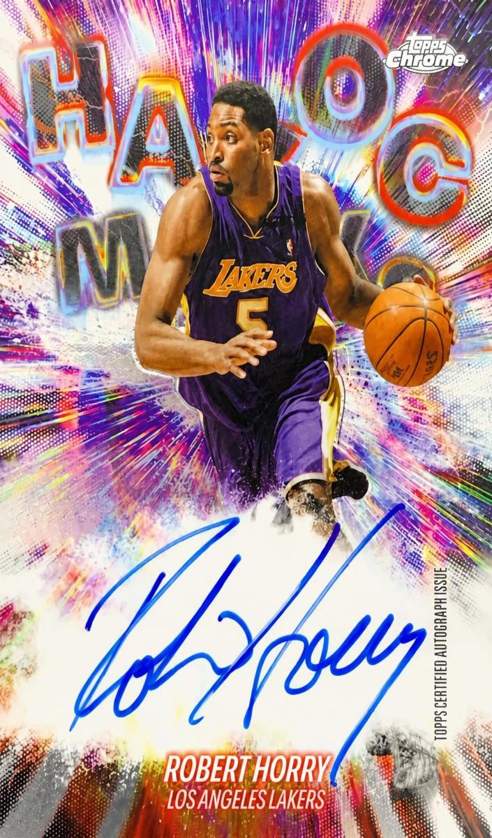 2025 Topps Chrome Update Robert Horry #HM-RHO card