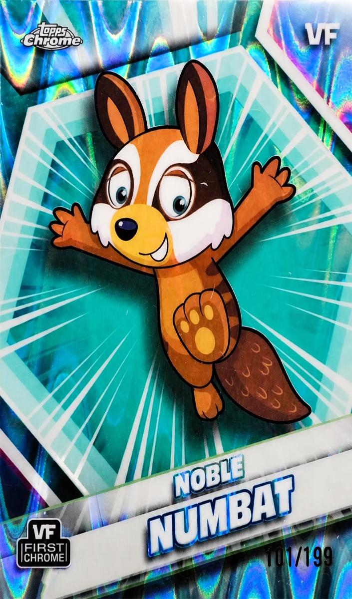 2026 Noble Numbat [Aqua RayWave Refractor] #126