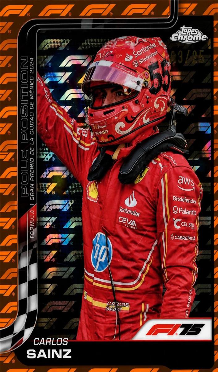 2025 Carlos Sainz [Orange LogoFractor] #121