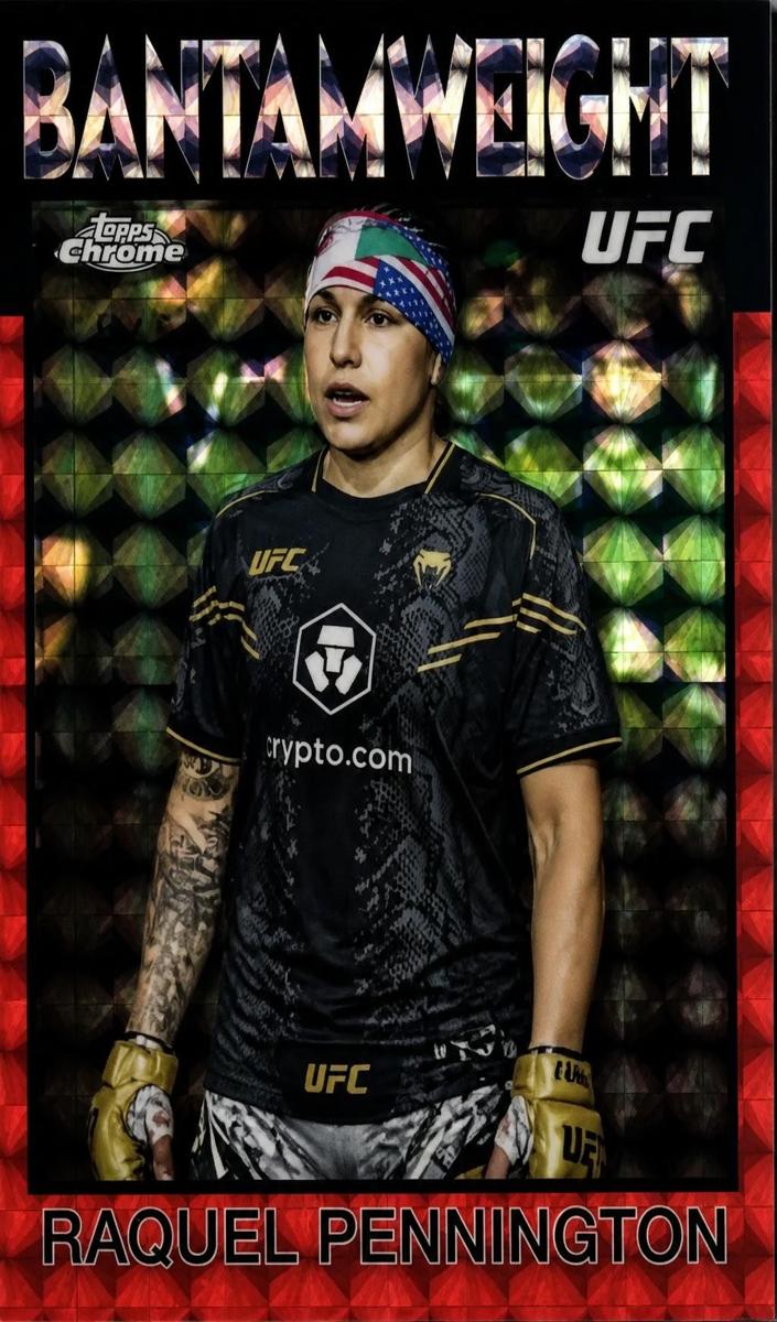 2026 Raquel Pennington [Red Geometric Refractor] #86S-RP