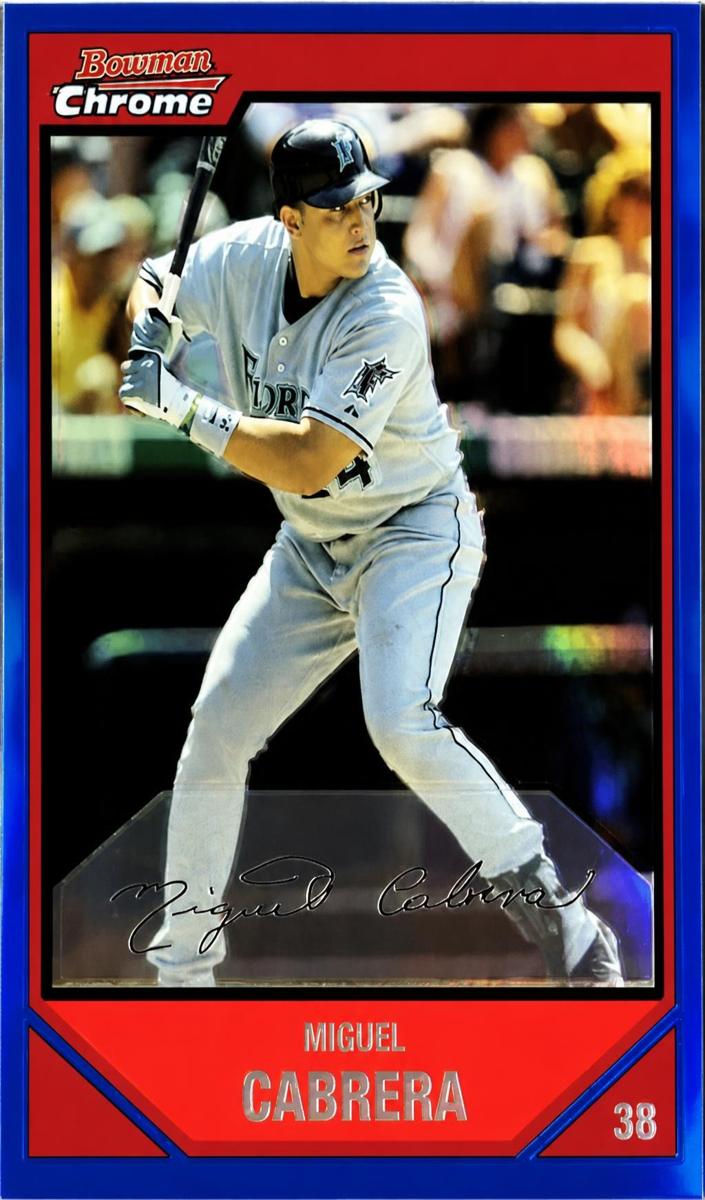 2007 Miguel Cabrera [Blue Refractor] #45