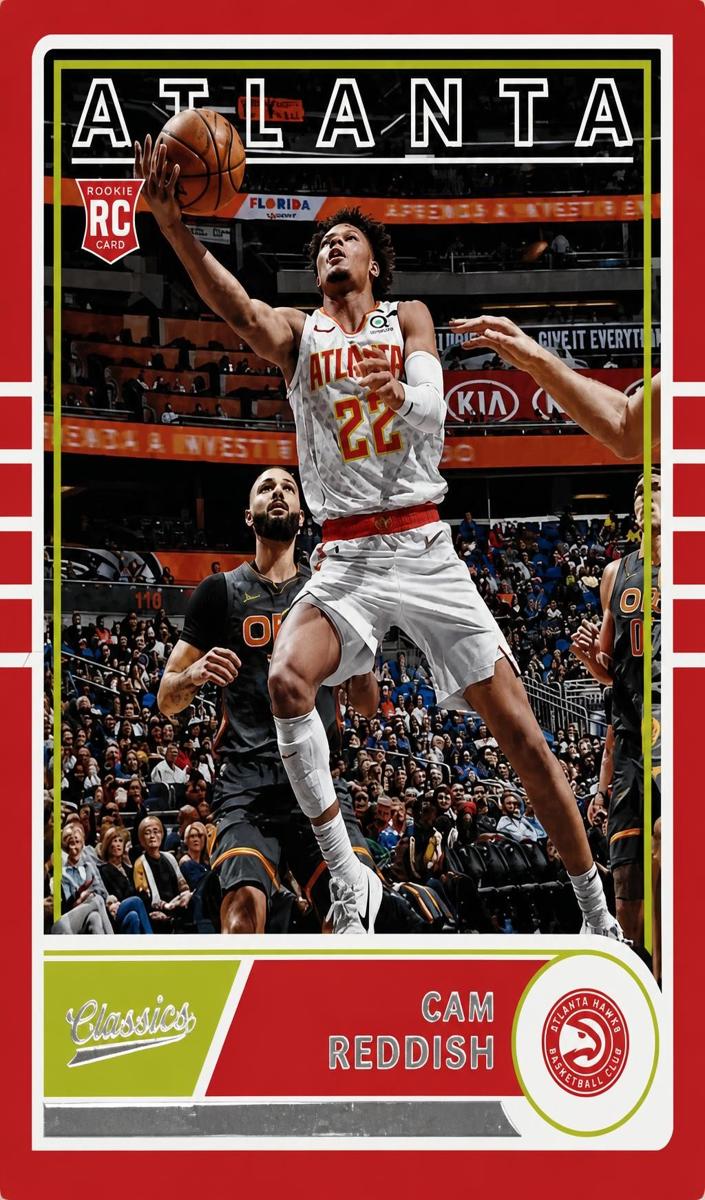 2019 Panini Chronicles Cam Reddish #655 card