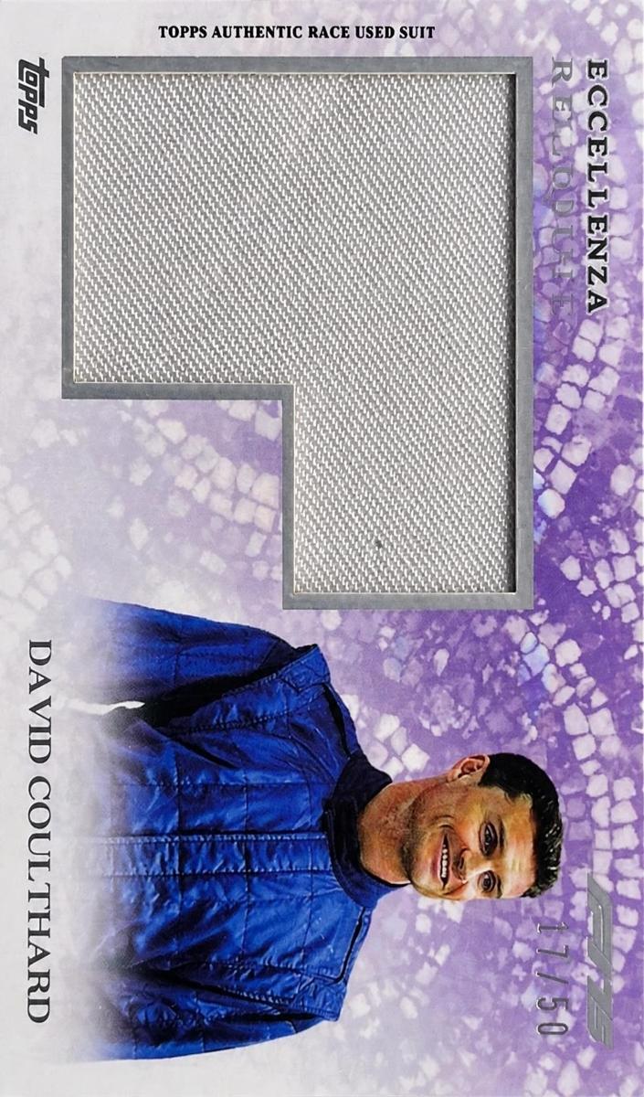 2025 David Coulthard [Purple] #NNO