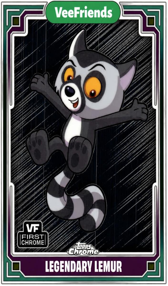 2025 Legendary Lemur [Orange Refractor] #52