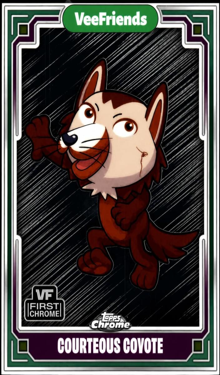 2025 Courteous Coyote [Black Refractor] #68