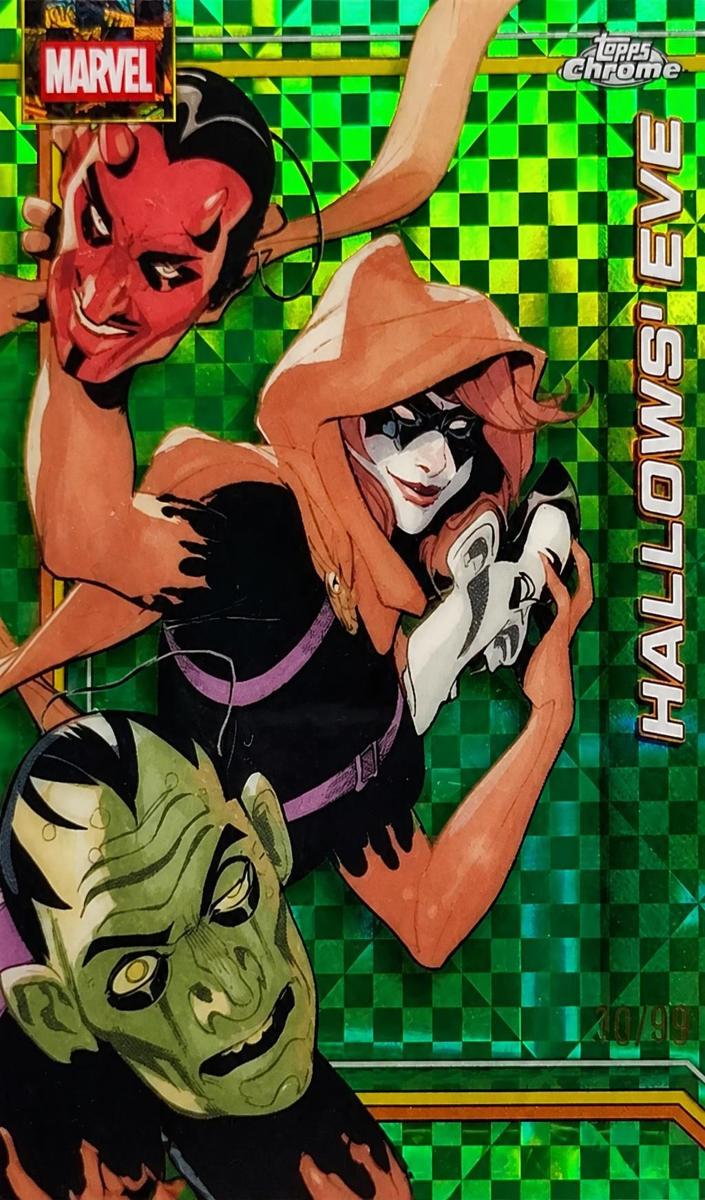 2026 Hallows' Eve [Green X-Fractor] #122