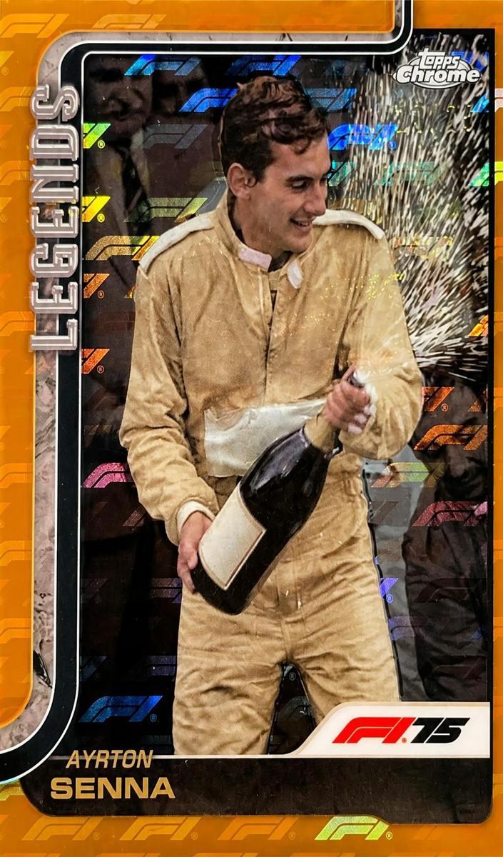 2025 Ayrton Senna [Orange LogoFractor] #162