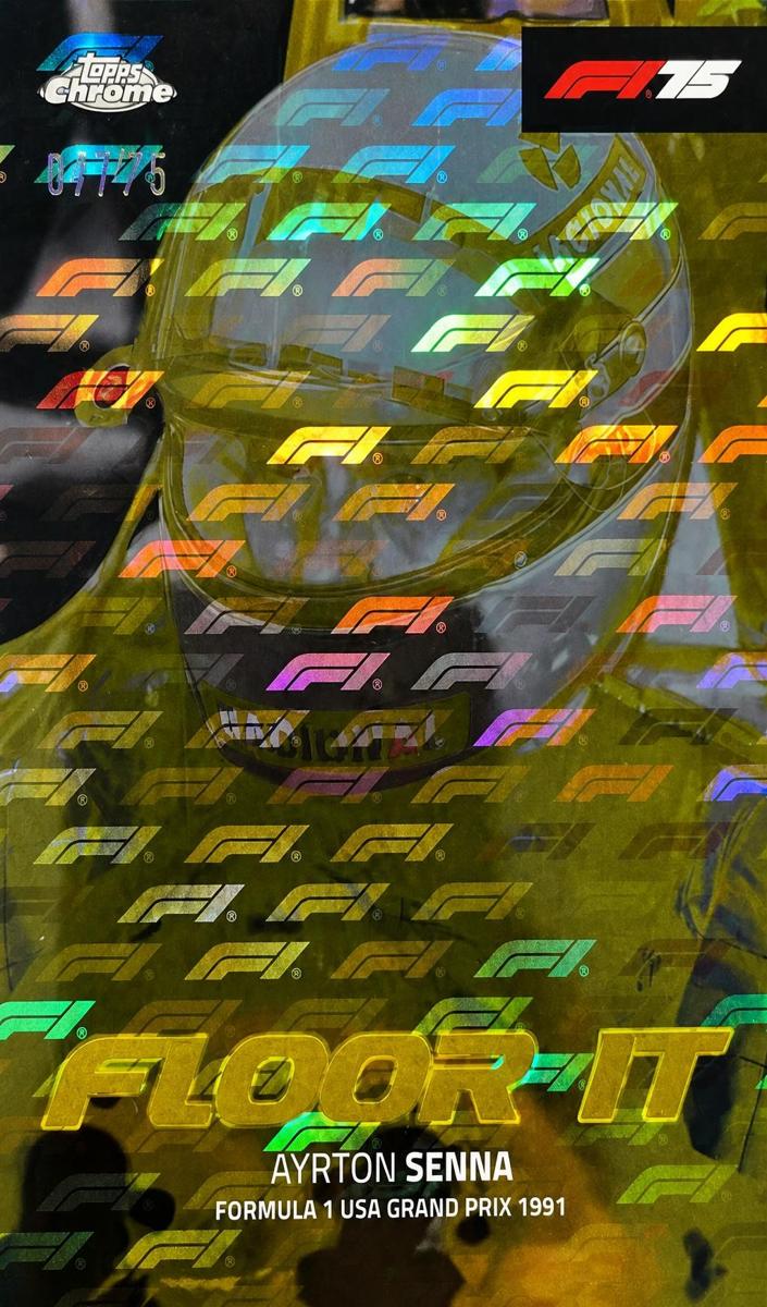 2025 Ayrton Senna [Yellow LogoFractor] #FI-10