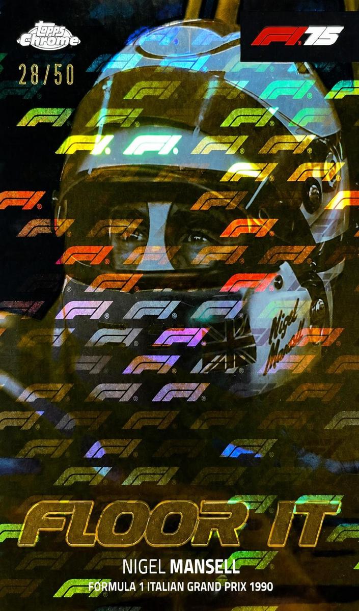 2025 Nigel Mansell [Gold LogoFractor] #FI-9