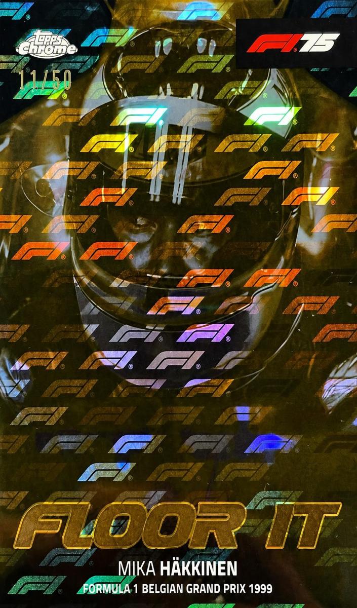 2025 Mika Hakkinen [Gold LogoFractor] #FI-8