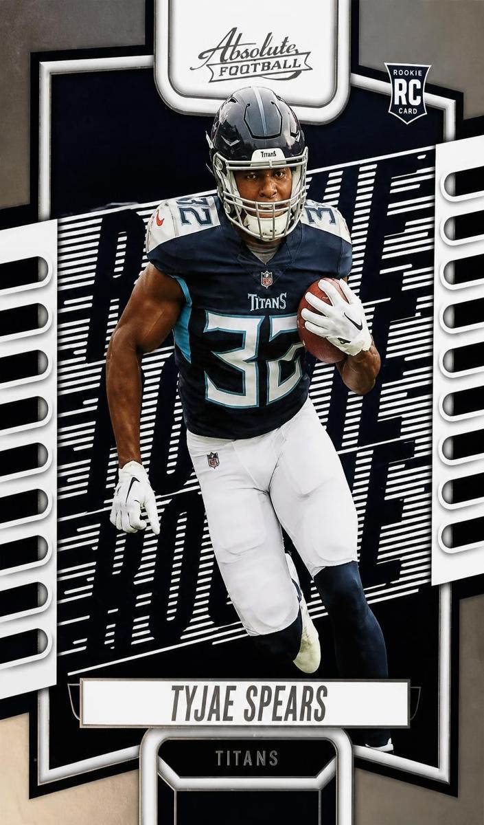 2023 Panini Absolute Tyjae Spears #129 card