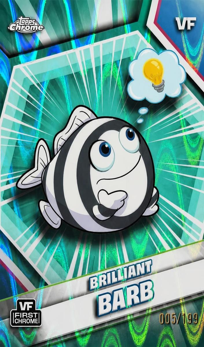 2026 Brilliant Barb [Aqua RayWave Refractor] #38