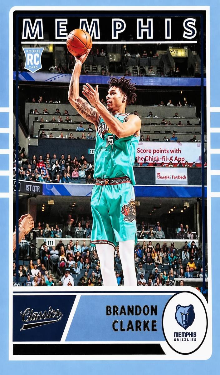 2019 Panini Chronicles Brandon Clarke #642 card