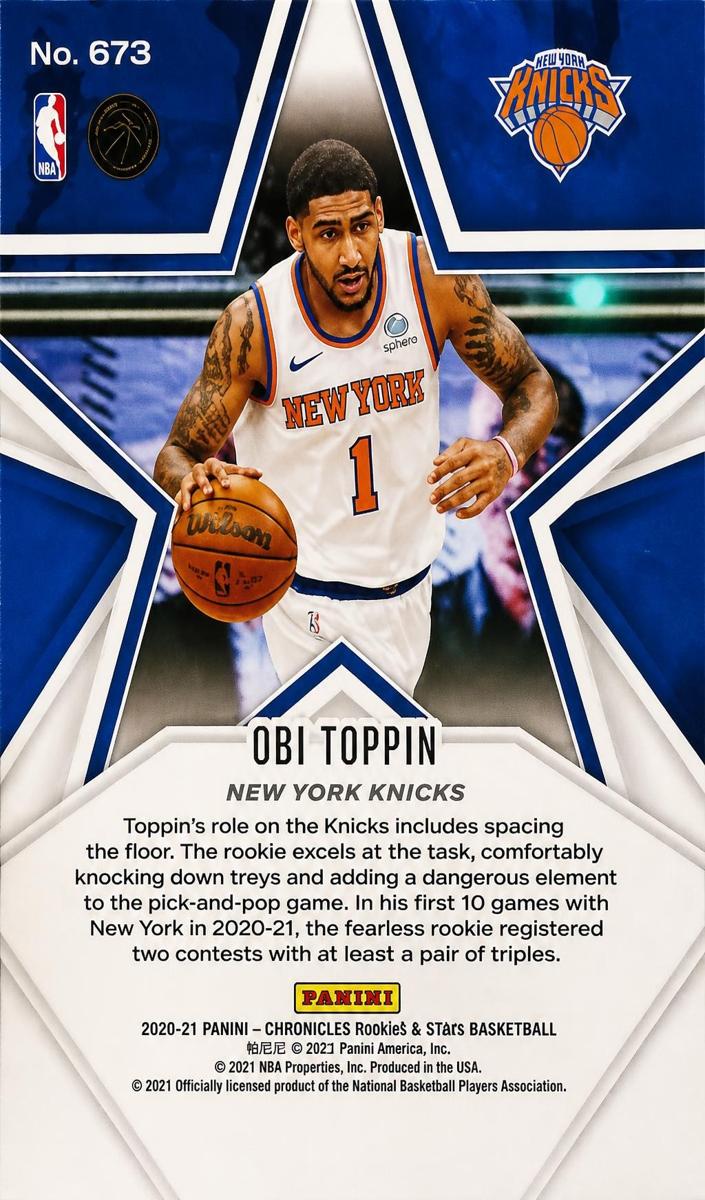 2020 Obi Toppin #673