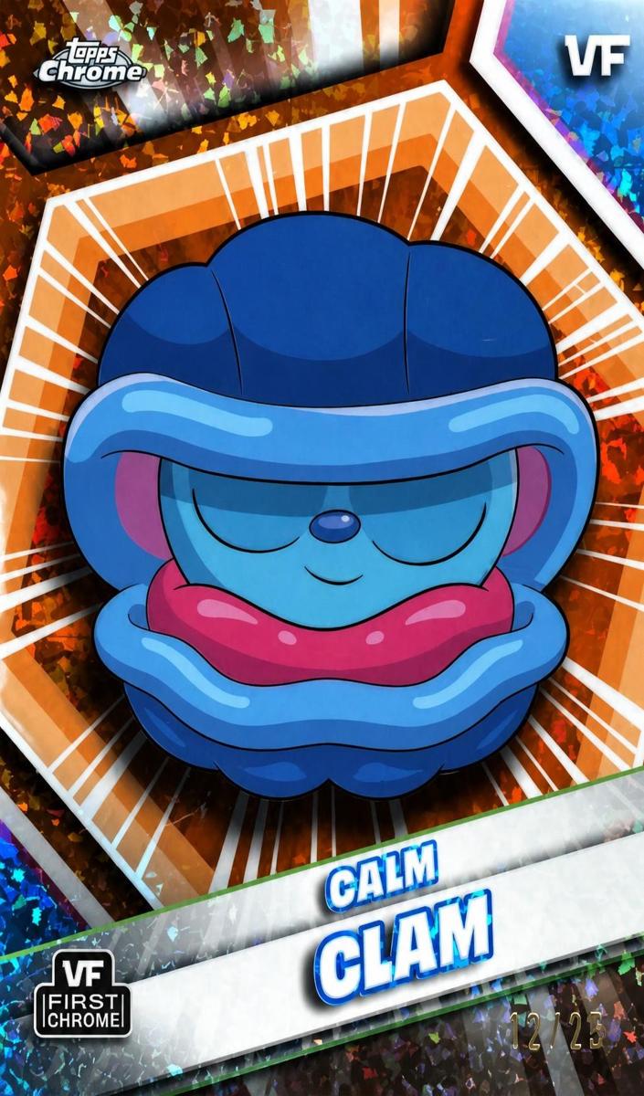 2026 Calm Clam [Orange Mini-Diamond Refractor] #41