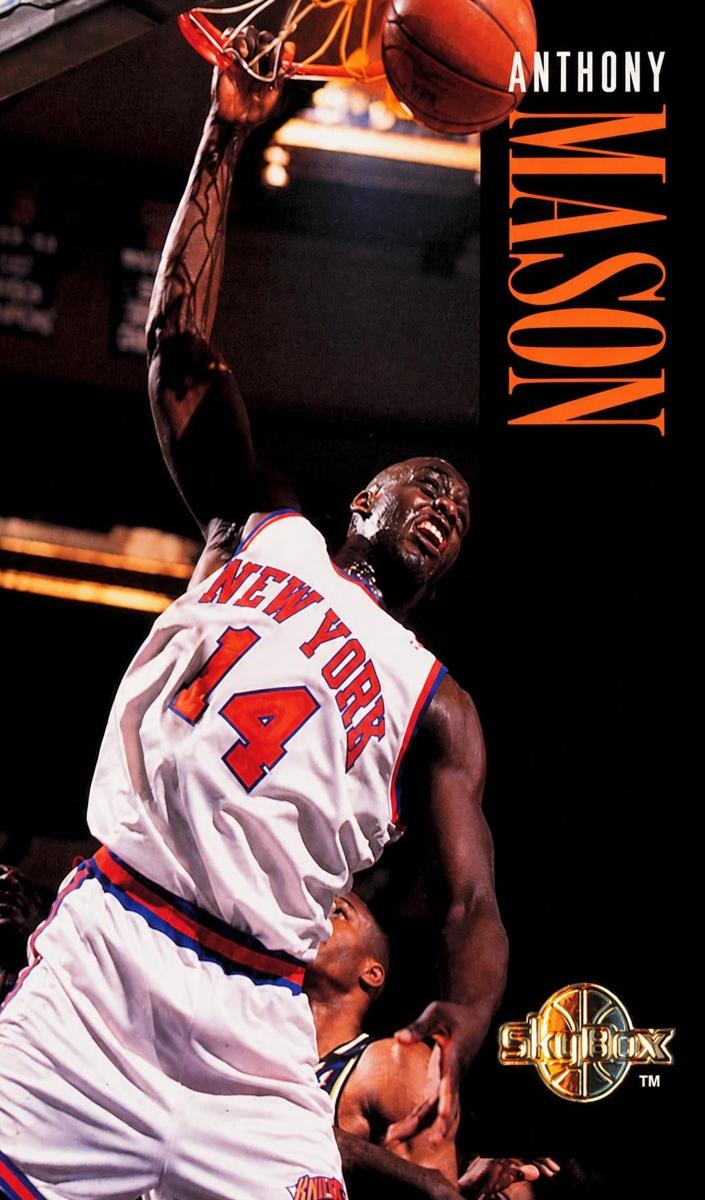 1994 Skybox Premium Anthony Mason #112 card