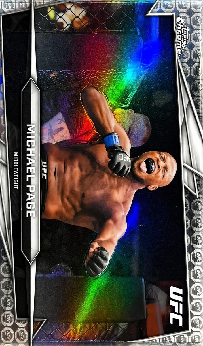 2026 Michael Page [UFC Glove Refractor] #135
