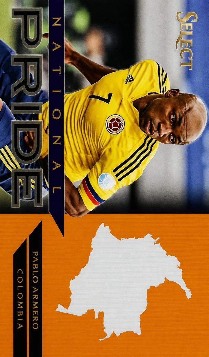 2015 Panini Select Pablo Armero [Orange] #11 card