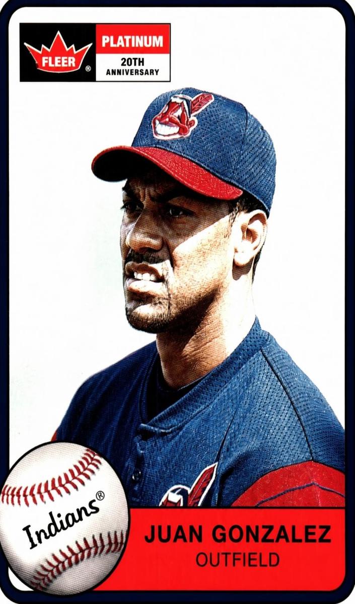 2001 Juan Gonzalez #100