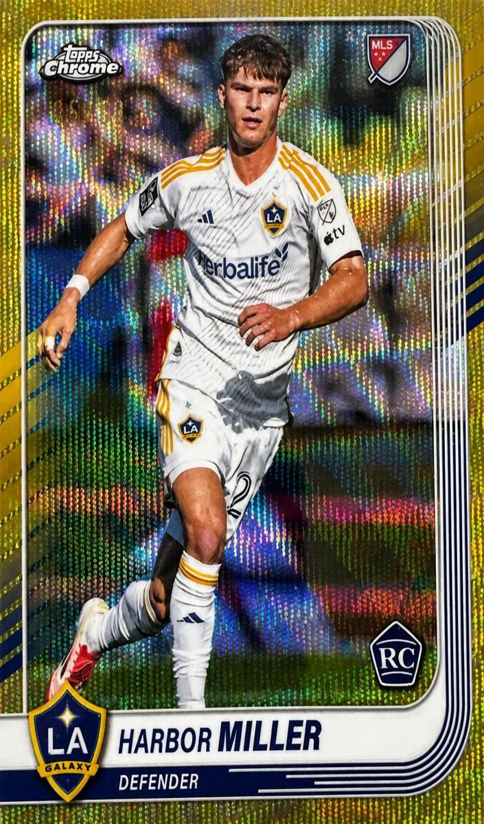 2025 Harbor Miller [Gold Wave Refractor] #49