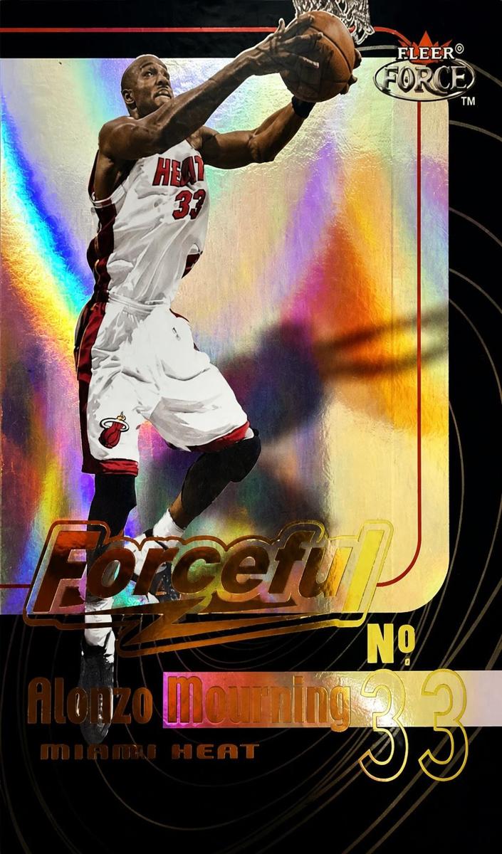 1999 Alonzo Mourning [Forcefield] #4
