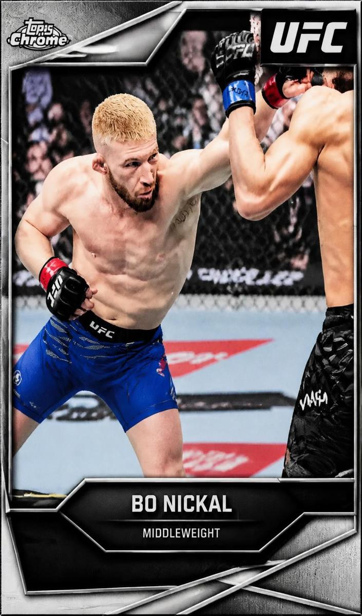 2026 Bo Nickal [UFC Glove Refractor] #46