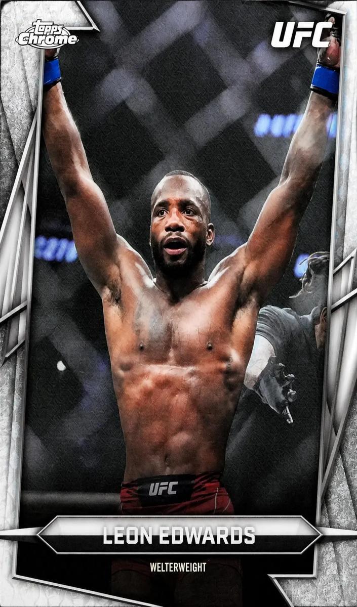 2026 Leon Edwards [UFC Glove Refractor] #6