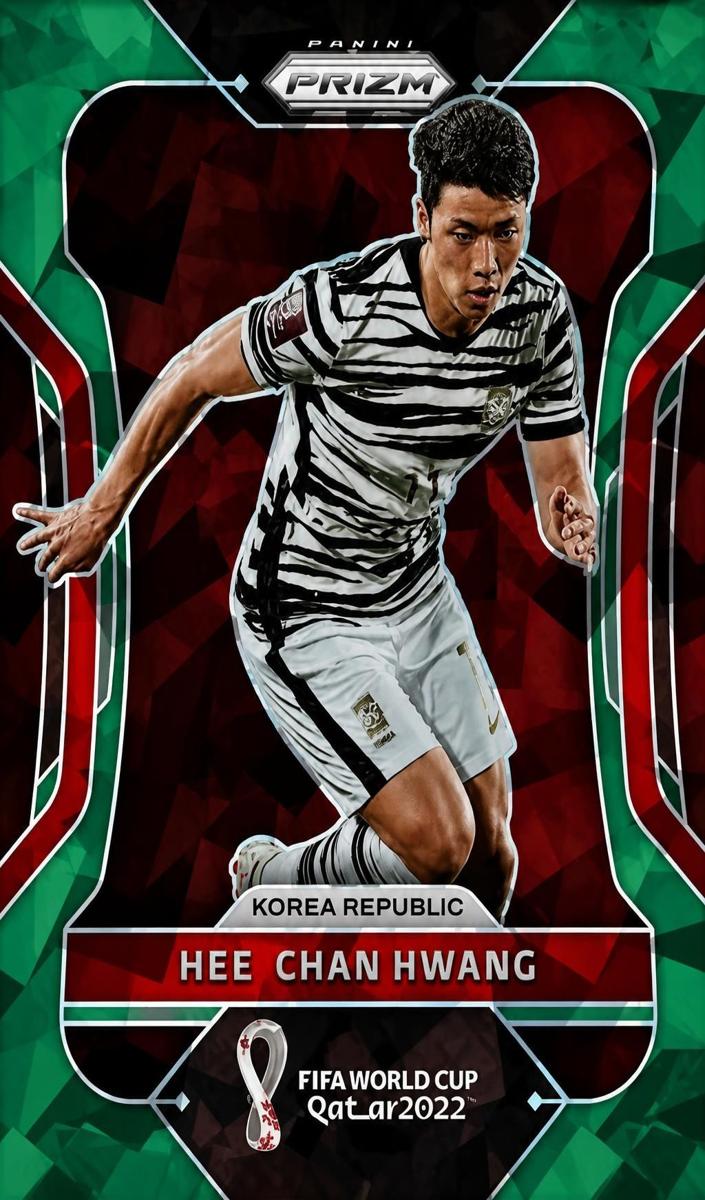 2022 Panini Prizm FIFA World Cup Qatar Hee-chan Hwang #134 card