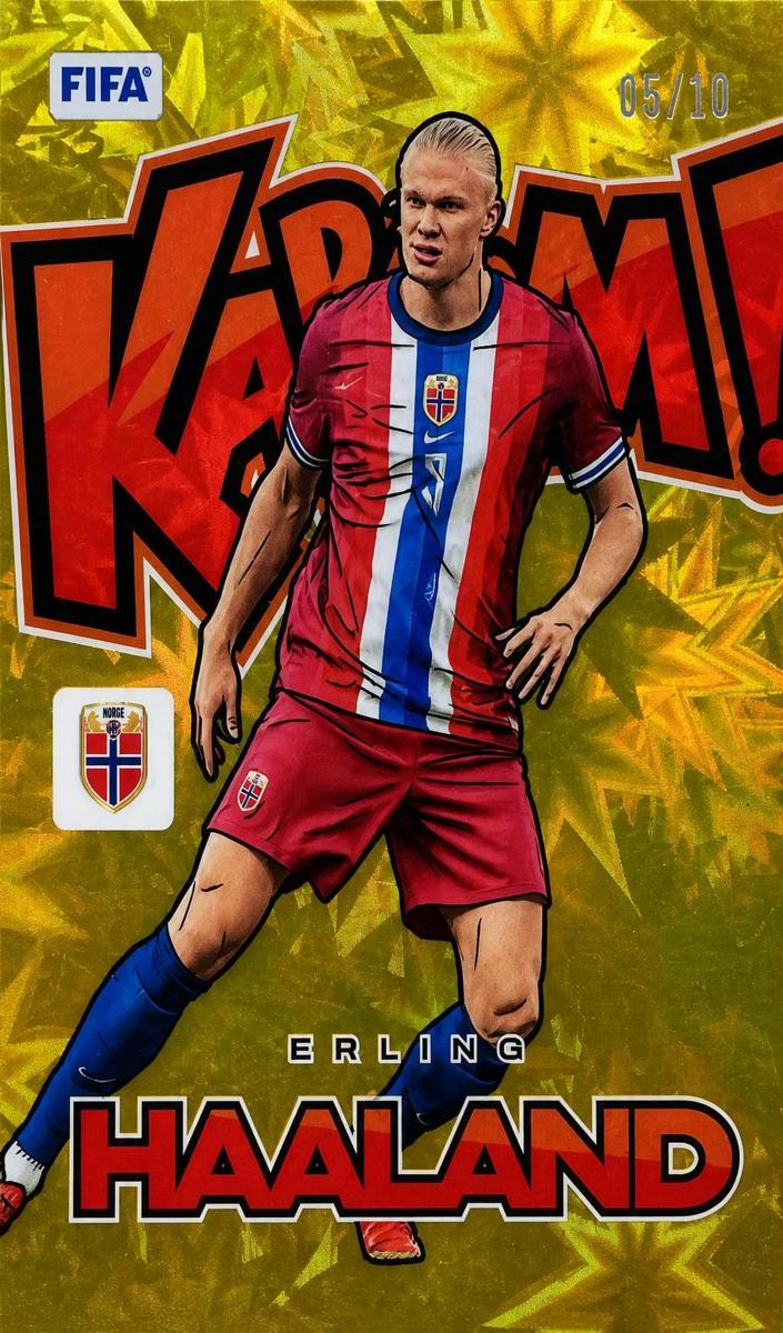 2024 Panini Donruss Erling Haaland [Gold] #13 card
