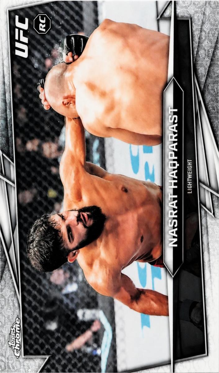 2026 Nasrat Haqparast [UFC Glove Refractor] #174