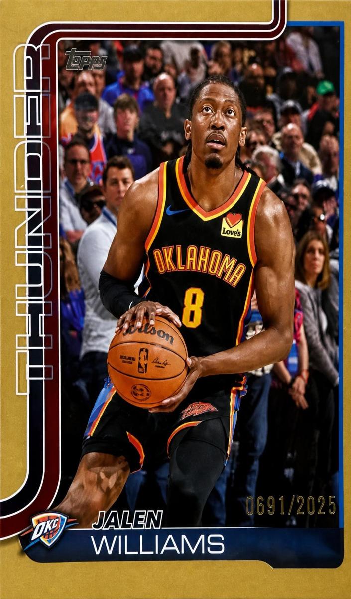 2025 Topps Jalen Williams #116 card
